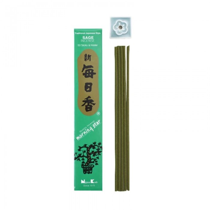 Morning Star Sage - Φασκόμηλο 50στικ (Ιαπωνικά στικ) Ιαπωνικά Αρωματικά Στικ